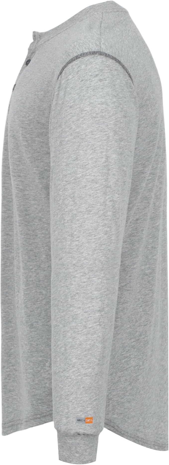 VATRENUS FR Shirts 4oz Lightweight Flame Resistant Henley 100% Cotton Men's Pre-Washed Fire Retardant Base Layer