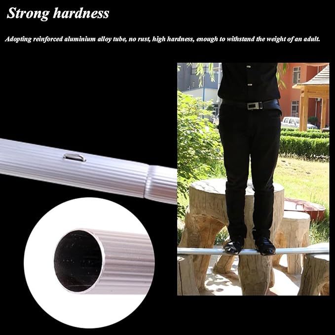Telescopic Solar Panel Cleaning Brush - High Reach Window Pole for Roof Glass House Siding & Conservatory - Efficient Dirt Removal & Streak-Free Shine