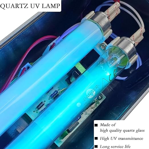 Handheld Ultraviolet Analyzer 254nm and 365nm UV Analysis Lamp 110V Handheld UV Detection Lamp Portable UV Detection Light Lab Ultraviolet Analysis Tester