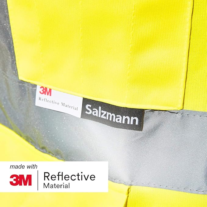 Salzmann Multi-Pocket Working Vest - Reflective Vest - Made with 3M Reflective Material