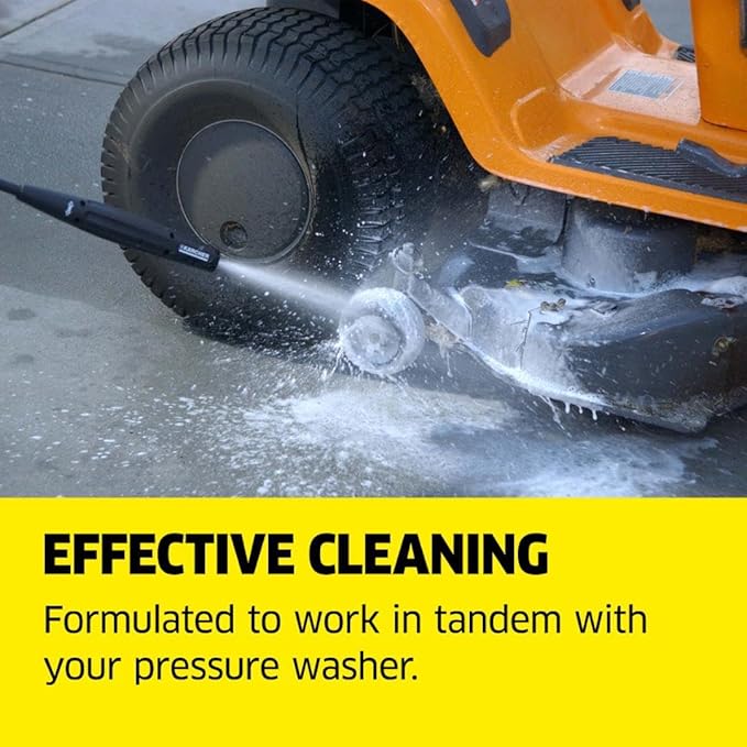 Kärcher Heavy Duty Cleaner, Removes Grease, Dirt, and Grime, Highly Concentrated, Makes up to 40 gal of Cleaner, Residue Free, Readily Biodegradable, For Pressure Washers