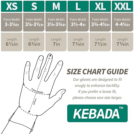 Kebada W1 Work Gloves for Men and Women, PU Coated Safety Gloves with Grip, Touchscreen, Ideal for Warehouse Package Handling, Construction, Gardening, Black XX-Large