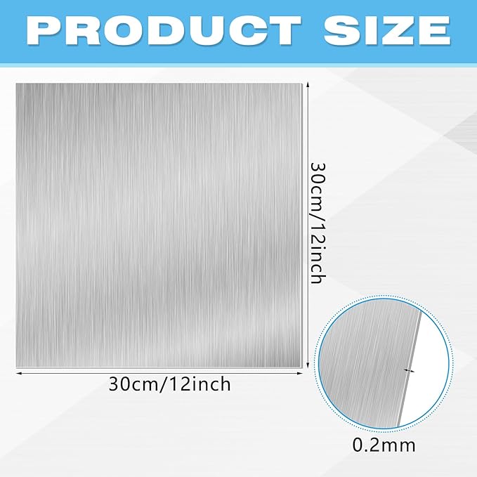 Therwen 10 Pcs 12 x 12 Inch Flashing Aluminum Sheet Roof Flashing Metal Roof for Shed Weatherproofing Areas Around Chimneys or Skylights (Silver)