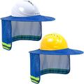 TCCFCCT Hard Hat Sun Shade, Full Brim Neck Shield, 2Packs, Hard Hat Not Included