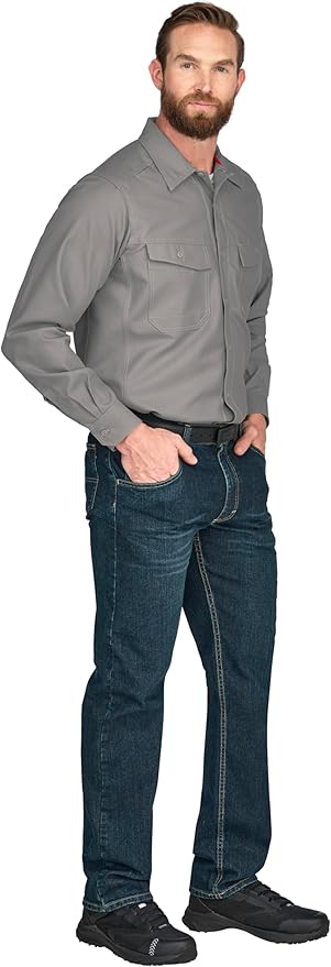 Bulwark FR Men's Flame Resistant Men's Iq Series Endurance Work Shirt