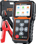 FOXWELL BT705 PLUS Car Battery Tester 24V 12V Load Tester, 100-2000CCA Automotive Alternator Tester Digital Cranking Charging System Tester for Car Truck Marine ATV, Upgraded of BT705