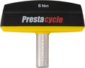 Prestacycle Pro TorqKeys 6Nm T-Handle Torque Limiting Tool – Torque Wrench Bit with Ergonomic Low-Profile Grip, Magnetic 1/4" Hex Bit Retention, Durable Zinc Shaft
