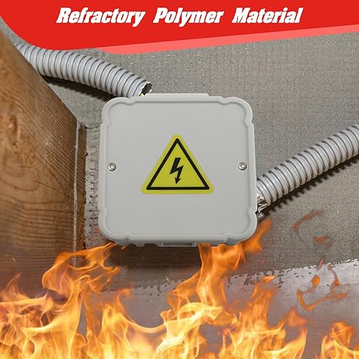 Open Splice repairing, One-Piece Grey Wire junction box (6-pack) - 5 Second Easy Installation