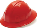 Pyramex Safety SL Series Full Brim Hard Hat 4-Point Ratchet Suspension