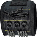 Magnetic Wristband for Tool Father Colleague with Magnets Adjustable Size Suitable for Fixing with Screw Nails Wrenches
