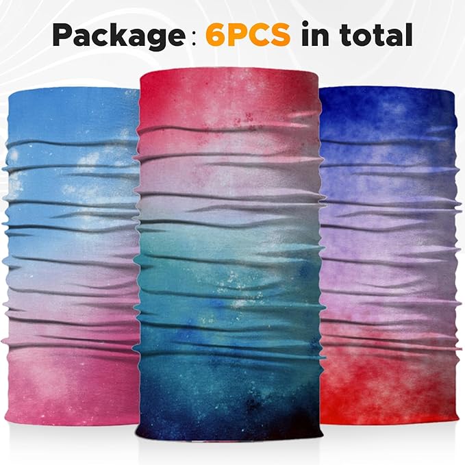 JOEYOUNG Headwear, Bandana, Neck Gaiter Head Wrap Headband Balaclava Magic Scarf