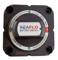 SEAFLO 300A 4-Position Battery Disconnect Switch –12V/24V/48V Heavy-Duty Isolator Switch, OFF/1/2/1+2, IP66 Waterproof, Auto, Marine, Boat, RV, Car, ATV, CE & RoHS Certified (4-Positon |2-Pack)