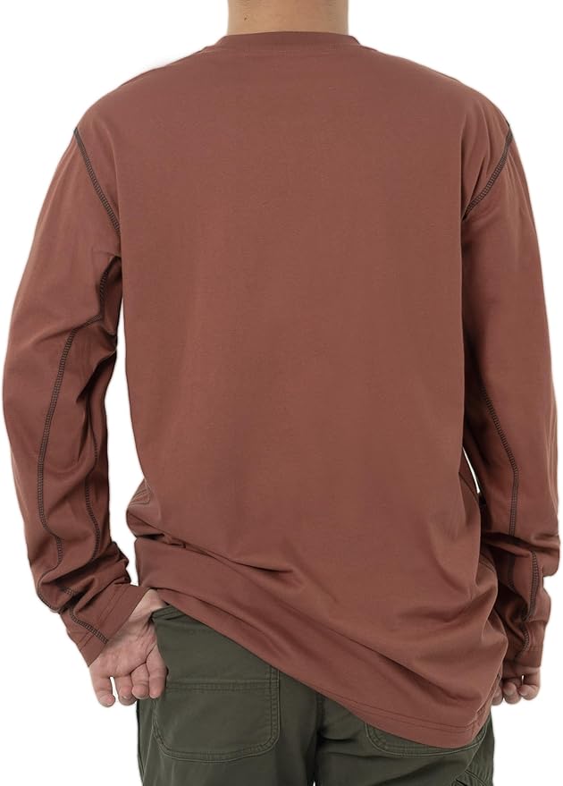 FR Shirts for Men 4oz Lightweight Fire Resistant Shirts for Men Long Sleeve Welding Shirt CAT1