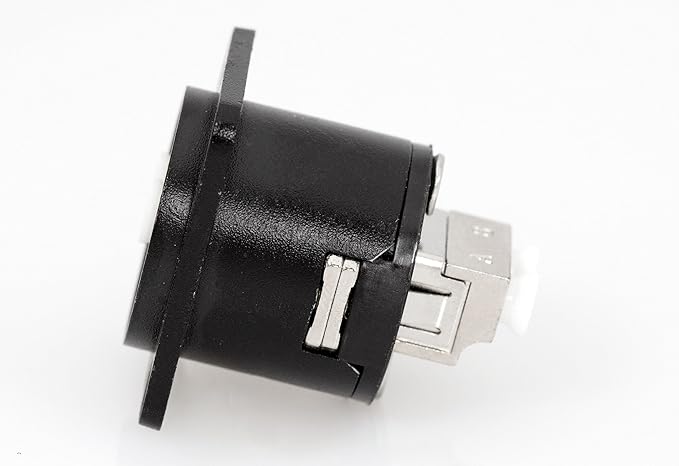 Elite Core Panel-Mount Connector | Seetronic SO2-4FDW-B Optical Pass Through