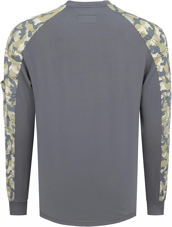 KONRECO FR Shirts for Men Crewneck 6oz Jersey Lightweight Flame Resistant Work T Shirt NFPA2112 CAT2