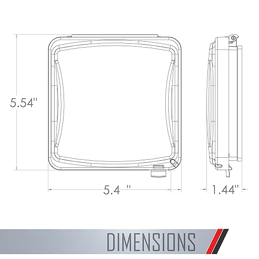 TayMac MM1410C 55-in-1 Configurations 2-Gang, Vertical Weatherproof Plastic Flat Cover, Clear