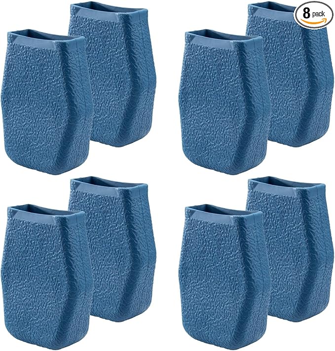 4 Pair AC19-2 Extension Ladder Covers Replacement for Werner Extension Ladder, Ladder End Caps Fits for Most Werner Ladders Except 500, D500, D7136-2, D7140-2 & MT Series