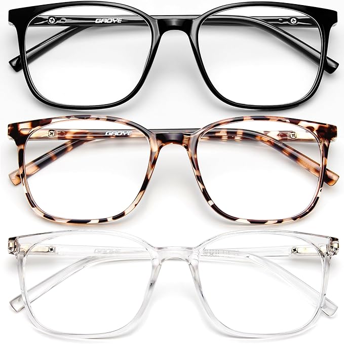 Gaoye Ultralight Blue Light Glasses for Women - Computer Protection Glasses for All Day Comfort - Anti UV Glare & Eyestrain