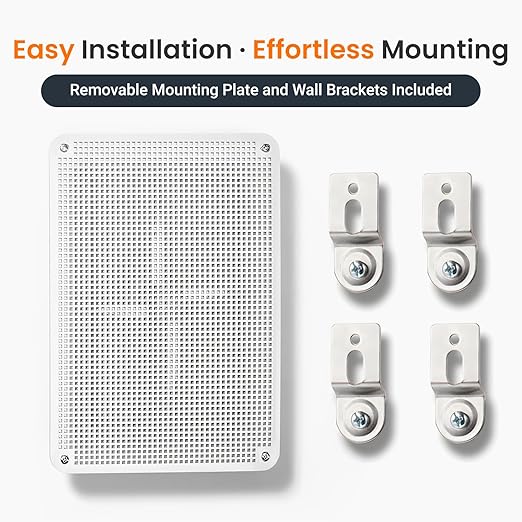 QILIPSU Outdoor WiFi Enclosure, 14.6"x10.6"x5.9" Waterproof Electrical Junction Box IP67 Clear ABS Plastic Weatherproof for Network Projects Router Control