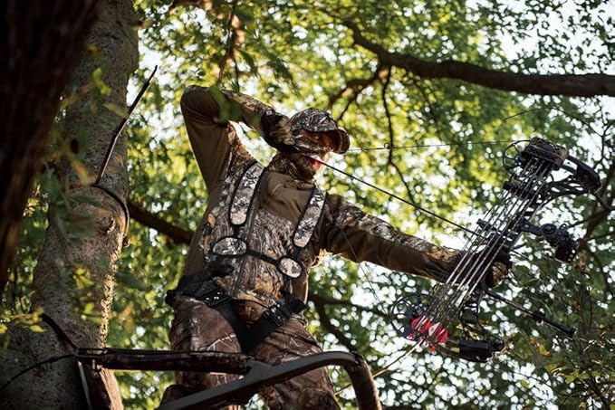 skiguard Tree Stand Safety Harness: Adjustable Bow-Hunter Harness for Tree-Stand Hunting, Treestand Safety Hunting Harnesses