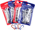 SPEEDWOX Mini Handle Wrench Set, Open/Box, High Carbon Steel, 2-Piece