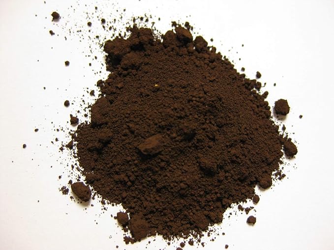 GlobMarble Dark Chocolate Iron Oxide Powder Concrete 1 lb Bag - High-Coverage Powder for Vibrant Color - Perfectly Suited for Concrete Color Pigment & Dye Applications