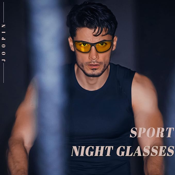 Joopin Sports Sunglasses Polarized UV400 Protection Wrap Around Sun Glasses Shades for Men Women