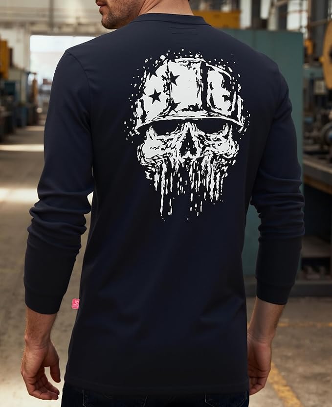 Titicaca FR Shirts Flame Resistant T Shirts 100% Cotton Men's Pre-Washed Fire Retardant T-Shirts