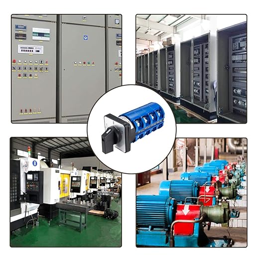 Changeover Switch LW28-63 3 Positions 16 Terminals Universal Rotary Cam Selector Latching Switches 690V 63A