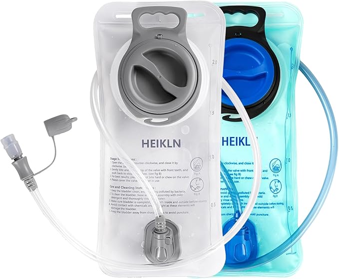 Hydration Bladder 1.5L-2L-2.5L-3L,Leak Proof Water Reservoir, BPA Free Military Water Storage Bladder Bag Hydration Pack Replacement Easy Clean for Bicycling Hiking Camping Hunting Running