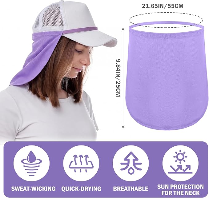 Tatuo Neck Drape UV Sun Protection Gaiter Adjustable Unisex Multifunctional 2 in 1 Face Covering for Outdoor Sports Fishing