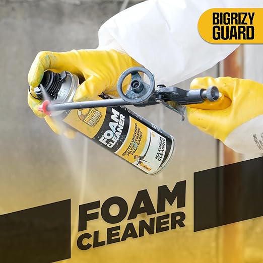 Spray Foam Gun Cleaner - 16.9 Fl oz, Polyurethane Spray Foam Insulation Cleaner, Dissolves Uncured Expanding Sealant (1 Pack)