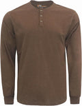 VATRENUS FR Shirts 4oz Lightweight Flame Resistant Henley 100% Cotton Men's Pre-Washed Fire Retardant Base Layer
