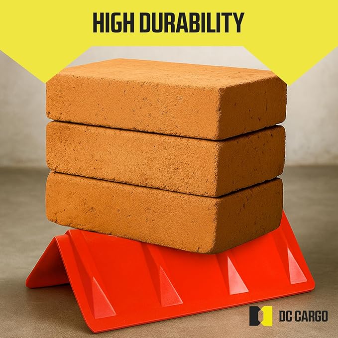 DC Cargo - Heavy-Duty Edge Protectors, 8"x8"x24" (Pack of 4) Strap Protectors for Flatbed Equipment, Unparalleled Cargo Management Solutions for Truckers, Contractors, and Outdoor Enthusiasts