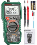 Multi Meter Digital Multimeter 20000 Counts Auto Ranging, Voltmeter for Voltage Current Resistance Diodes Continuity Frequency Duty Cycle Capacitance Temperature NVC Live