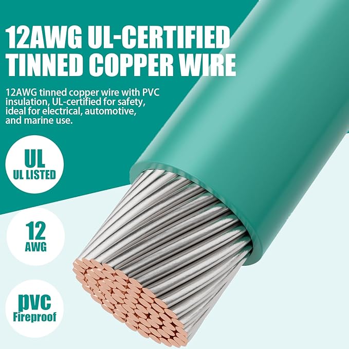 Grounding rod for earthing,Grounding Wire with Crocodile Clip for electric fences,generator,antennas (17.4 inch Ground Rod + 6.2ft Crocodile Clip Wire)