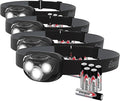 Energizer LED Headlamp PRO, IPX4 Water Resistant Headlamps, High-Performance Head Light for Outdoors, Camping, Running, Storm, Survival LED Light for Emergencies (Batteries Included) (Pack of 8)