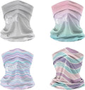 UPF 50 Sun Protection Neck Gaiter - 13-in-1 Multifunctional Face Cover for Hiking, Fishing, Cycling