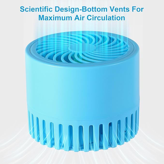 RV Refrigerator Fan, Low Noise, 3000 RPM Motor for Efficient Circulation of Internal RV Fridge Cold Air, Longer Food Preservation Time,Easy On/Off Switch (Excluding Batteries)