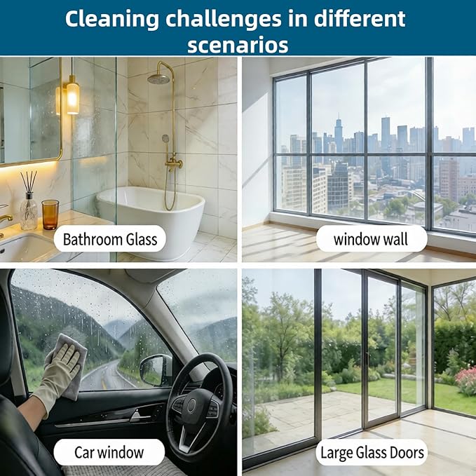 1L Window Cleaner, Cleaning Solution Compatible with ECOVACS Winbot W2 PRO Omni/W2 Omni/W2 PRO/W1 PRO/WINBOT MINI,Glass Cleaner Liquid,Window Cleaning Robot.(1 Bottles)