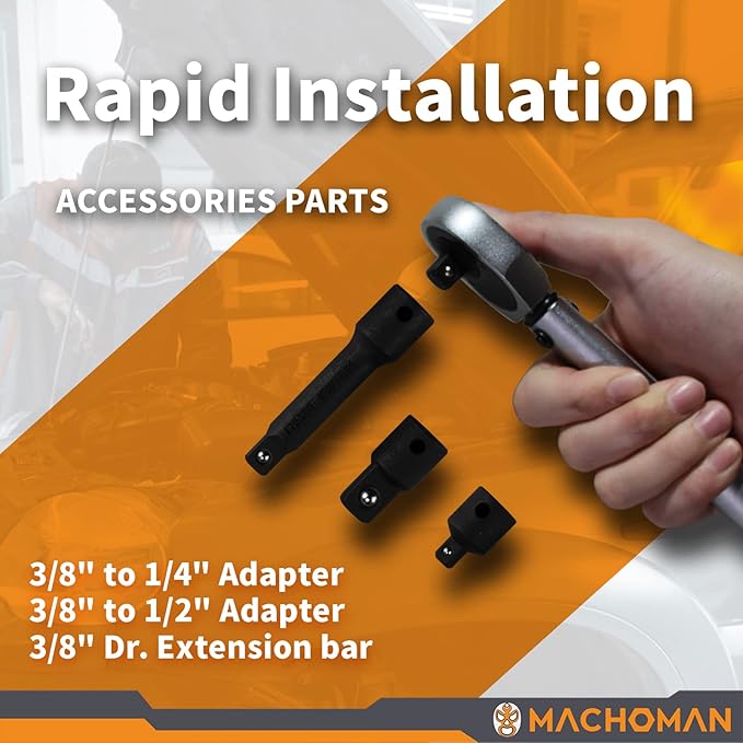 MACHOMAN Ratchet Torque Wrench Set (TQW304)