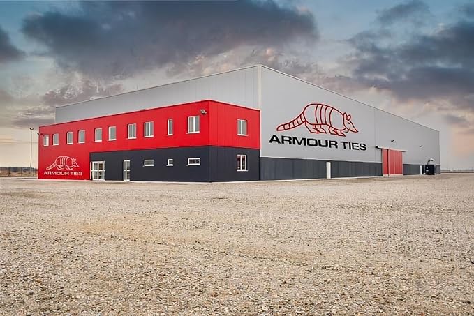 7.5-inch Black Zip Ties Heavy Duty UV Resistant Nylon Cable Ties, 50lb Tensile Strength, 100-Pack - Durable Wire Ties, Heavy Duty Tie Straps Indoor and Outdoor Cable Management Solution by ARMOUR TIES