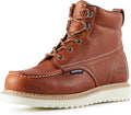 Golden Retriever Work Boots for men Waterproof Comfortable 6" Full Grain Tumbled Leather Welt Slip and Oil-Resistant STEEL/SOFT Toe Construction Boots G6192D_G6158ST_G6282D_G6258ST
