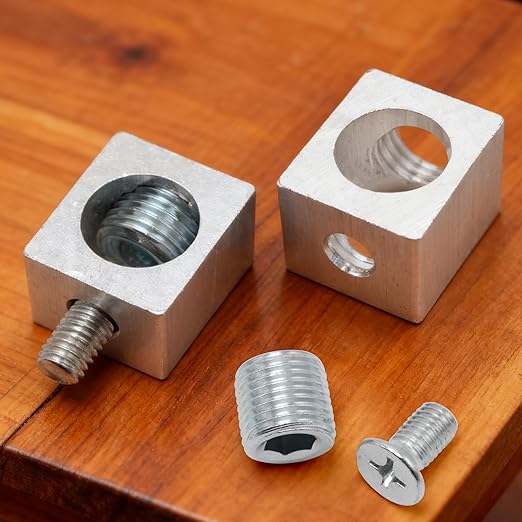 4 Pieces 250 MCM Circuit Breaker Ground Lugs, Aluminum Neutral Lug Kit for Electrical Connections, Grounding Lugs (250 MCM, 4)