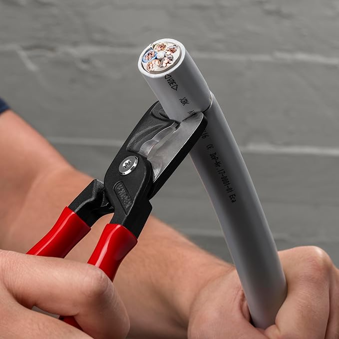 KNIPEX Tools 95 11 225 StepCut® XL Cable Shears, 9"