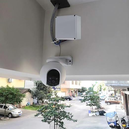 Junction Boxes-8" x 8" x 4" IP65 ABS Plastic Dustproof Waterproof Electrical Box Project Junction Conduit Box for Electrical Outdoor Enclosure