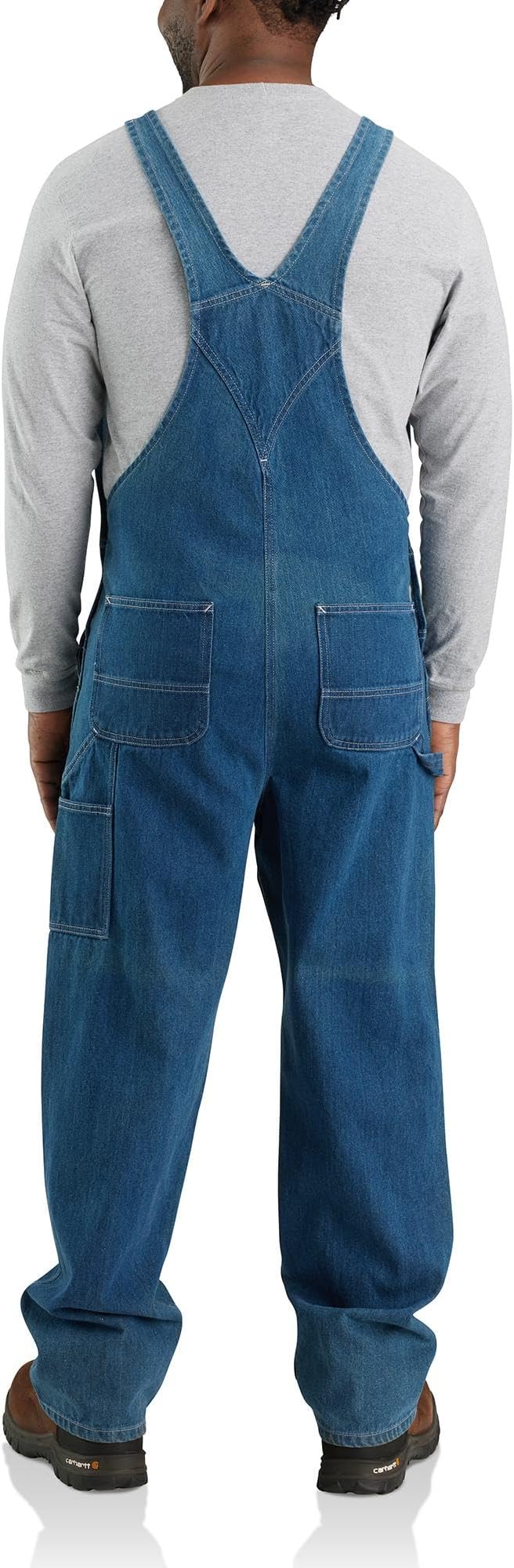 Carhartt Men's Loose Fit Denim Bib Overall
