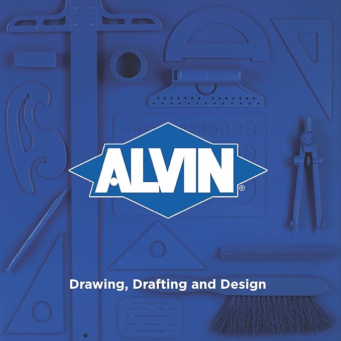 ALVIN, Bow Compass and Divider, Pivot Point, Model 494, Ideal Compass for Geometry Drafting and Engineering, Drawing and Architecture Tool, Metal - 5 Inches