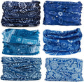 Neck Gaiter Face Cover Bandana Mask Scarf, Breathable Sun& Dust-proof for Cycling Running Fishing Hiking
