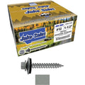 12 x 1-1/2" NO Paint Metal Roofing Screws - Hex Washer Head- Self-Starting/Tapping - EPDM Washer. 6 X 250 Bags - 1,500 Screws